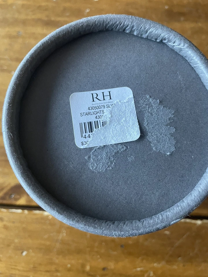 Nuevo hardware de restauración luces de cadena estrellada luces de diamante de 5 pies alambre de plata Foto 3 de 4