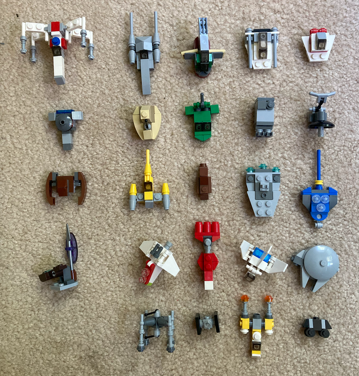 LEGO Star Wars: Advent Calendar Sets - X-Wing, Clone Gunship