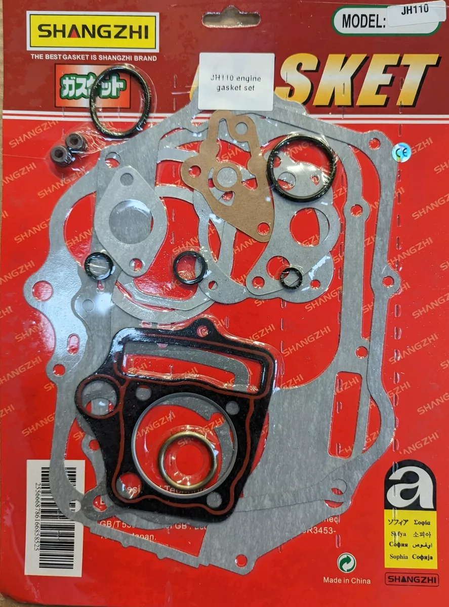 FULL GASKET SET FOR LIFAN LONCIN 110cc PIT BIKE ENGINE 52.4mm BORE