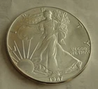 1987 American Silver Eagle 1 oz. BU