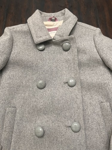 Crewcuts Wool Coat. Size 6/7 Girls. Mint Condition! Fully Lined! - Picture 2 of 7
