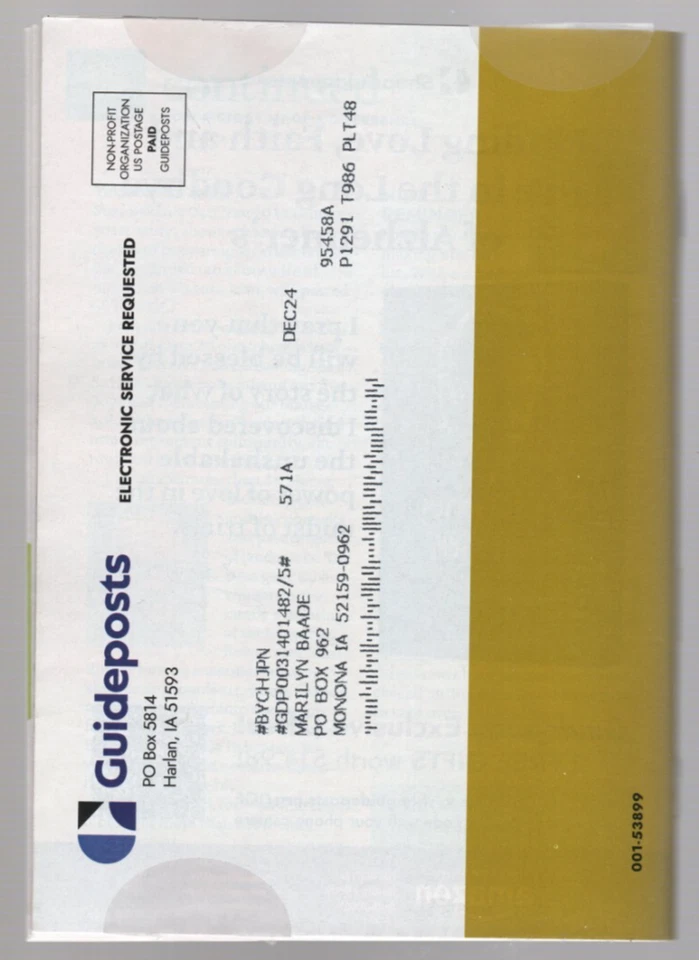 Guideposts Magazine April/May 2024 Savannah Guthrie How God Loves Us - Image 2 of 3