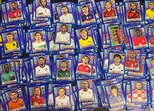 Panini World Cup Qatar 2022 BLUE Parallel Stickers YOU PICK (MAR - KOR)