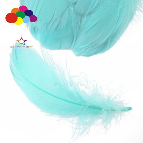 Diy 100 Pcs/Lot Colourful Goose feather 4-7cm 1-2 Inch Stage Props Dream Catcher - Picture 16 of 138
