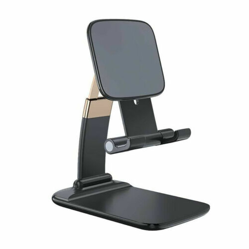 Foldable Desk Cell Phone Tablet Holder Stand Adjustable For iPhone 14 iPad Pro - Picture 13 of 14