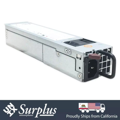 Supermicro 600W 100-240V 50-60Hz 80+ Platinum PWS-606P-1R 1U Server Power Supply