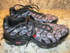 Nike Air Max Plus TN GS Shoes Black Red UK 5 EUR 38 US 5.5Y DJ4622 001