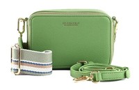 Seidenfelt Manufaktur Svedala Crossbody Bag UmhäNgetasche Matcha Green / Gold