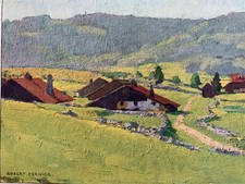 ILLUSTRATIONS DE ROBERT FERNIER - LA BEAUTE DES MONTS JURA - 1933