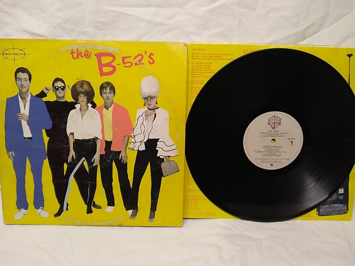 B-52's Self-Titled Vinyl LP Warner Bros. Records BSK 3355 1979 | eBay