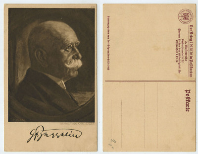 51467 - Karl Bauer: Graf Zeppelin - East Prussia Aid 1915 - Old Artist Card