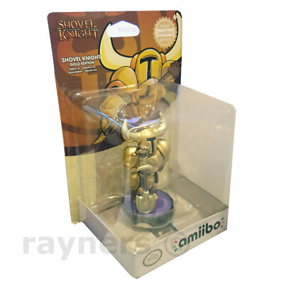 New Gold Edition Shovel Knight Amiibo Nintendo UK EUR Stock