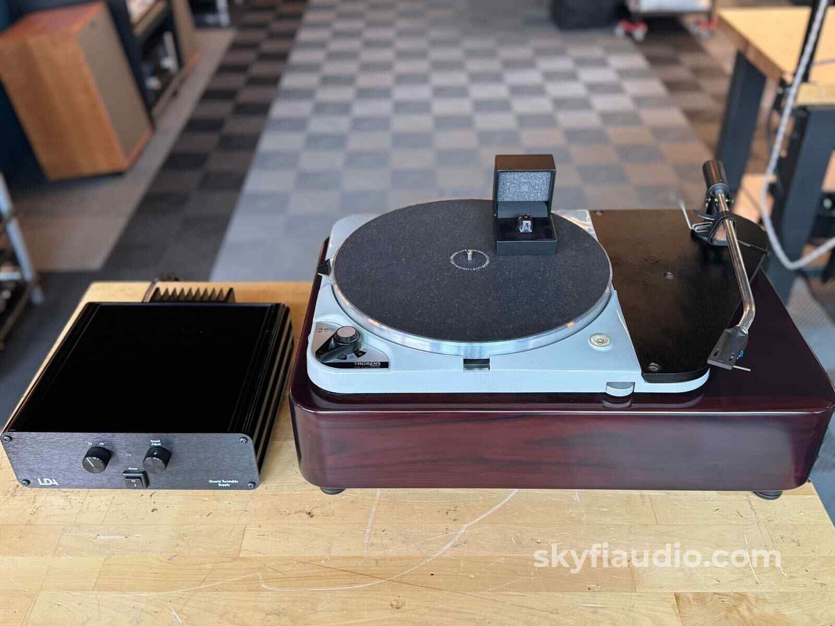 【廃盤12inch】The Philharmonic Turntable Orc Thorens TD-124 Vintage Turntable Customized by Schopper AG