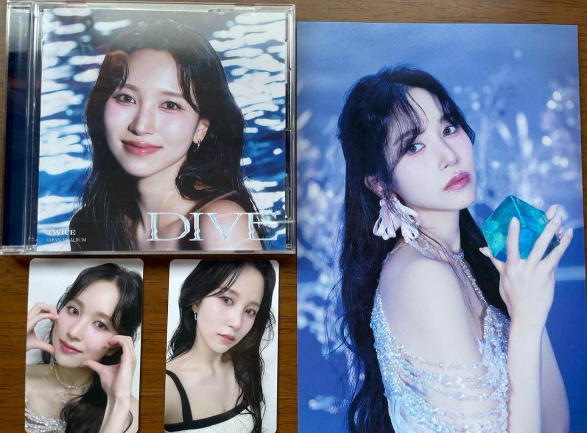 TWICE DIVE ソロ盤 MINA盤 ミナ盤 トレカ コンプ TWICE DIVE ミナ盤 トレカ 5種コンプ セット MINA アルバムの