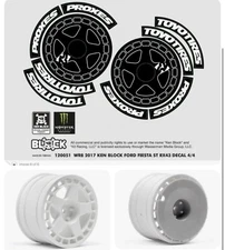 HPI WR8 FIFTEEN52 TURBOMAC WHEELS (2) KEN BLOCK GYMKHANA HOONIGAN 117413