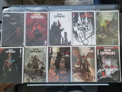 KING SPAWN #1, 2, 3, 4, 5, 6, 7, 8, 9, & 10 NM 1-10 SET A COVERS MCFARLANE 2021