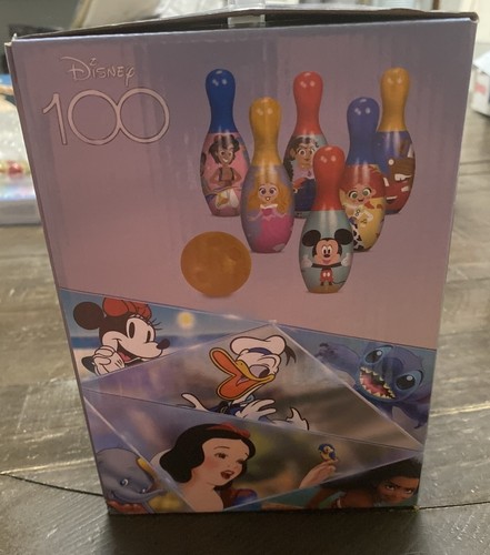 DISNEY 100 BOWLING SET AGES 2+ INDOOR /OUTDOOR NIP - Picture 10 of 10