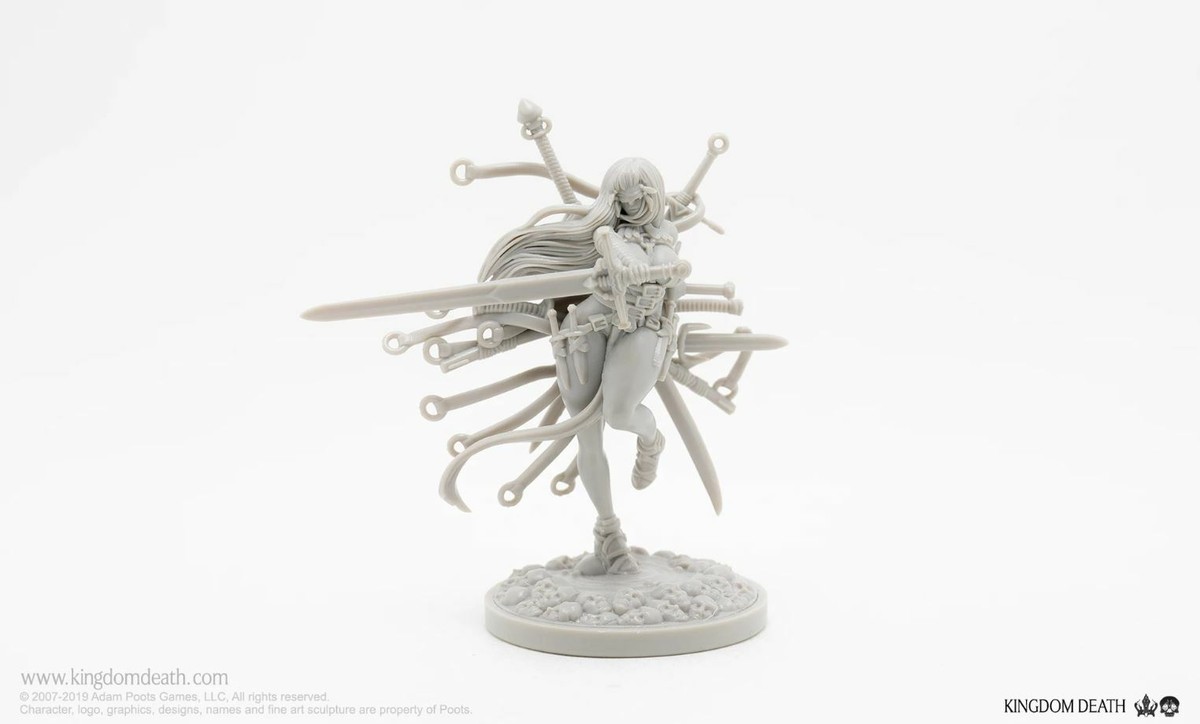 Kingdom Death Monster KDM - White Speaker Sword Hunter - BNIB