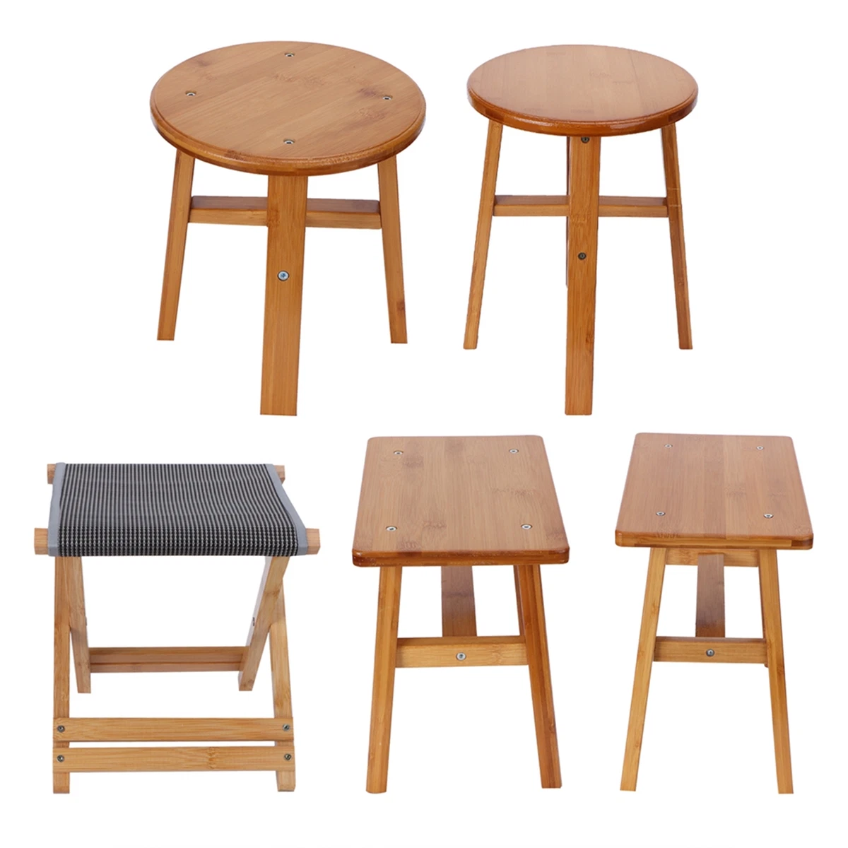 Small bamboo sales stool