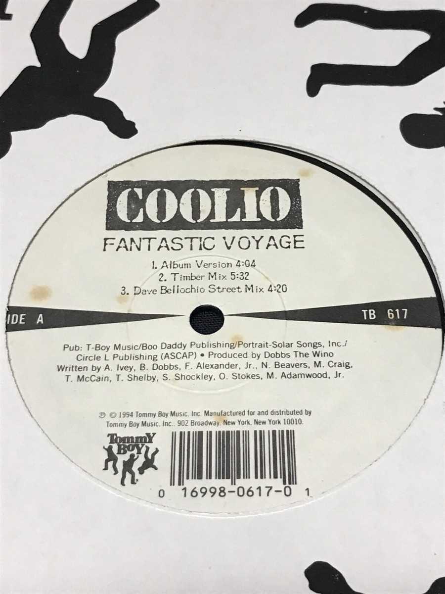 Fantastic Voyage [Maxi Single] by Coolio (Vinyl, Mar-1994, Tommy