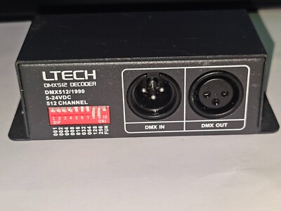 LTECH DMX-512 Decoder LT-DMX-1809 WS2811 WS2812B DMX512/1990 DC5V-DC24V