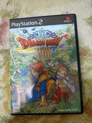 Used Square Enix 2004 Dragon Quest VIII 8 PS2 Sony PlayStation 2 Role Playing 