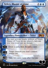 MTG Magic the Gathering Teferi, Master of Time (281/470) Core Set 2021 LP