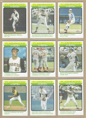 2022 TOPPS HERITAGE BASEBALL FLASHBACKS - PICK ANY - UPDATED 07/11/24