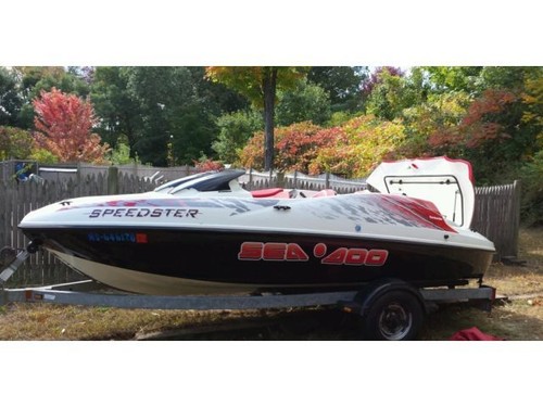SEADOO GRAPHIC VINYL KIT // 52.5" x 7" // SPEEDSTER SPORTSTER CHALLENGER Boat - Picture 3 of 3