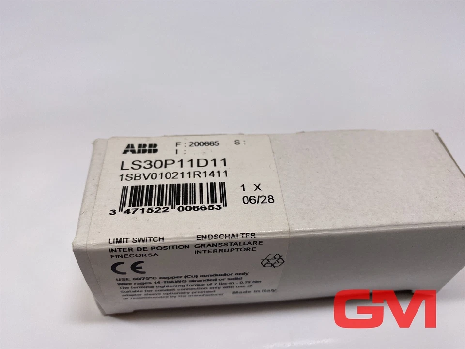ABB Endschalter LS30P11D11 limit switch 1SBV010211R1411 Positionschalter - Bild 2 von 4