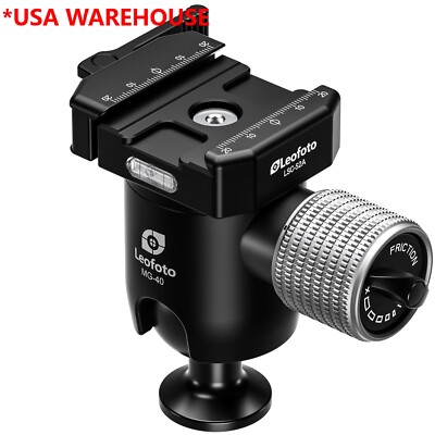 Leofoto MG-40X Outdoors Lever-Release Rapid Lock Ball Head - MG-40X | Arca Clamp