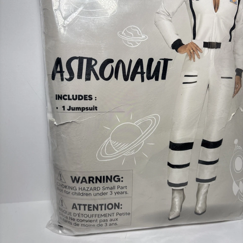 Disfraz de mono de astronauta Spooktacular Creations para mujer Talla L Halloween ¡NUEVO! Foto 2 de 4