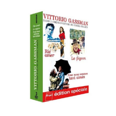 Vittorio Gassman Bitterreis / Die Taube / Wir haben uns so sehr geliebt! SET D