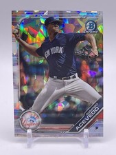 Domingo Acevedo 2019 Bowman Draft Chrome Sapphire #BDC-102 New York Yankees