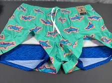 NWT Chubbies The Apex Swimmers Shortie 4  Swim Trunks w/liner 2XL LR