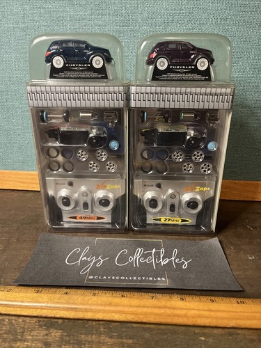 Zip Zaps Micro RC Chrysler PT Cruiser 1:64 Scale Vintage RadioShack Set Of 2 - Picture 4 of 4