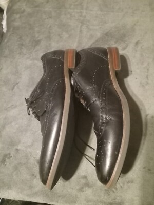 Florsheim WINGTIP Mens 12M Black/Brown 11937-001 Leather  display picture 2