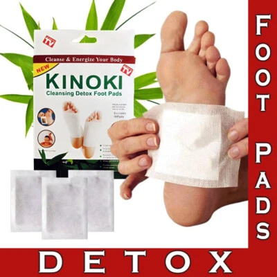 CRESODON Detox Foot Pads Body Toxins Feet KINOKI Herbal Patches Slimming Deep Cleansing