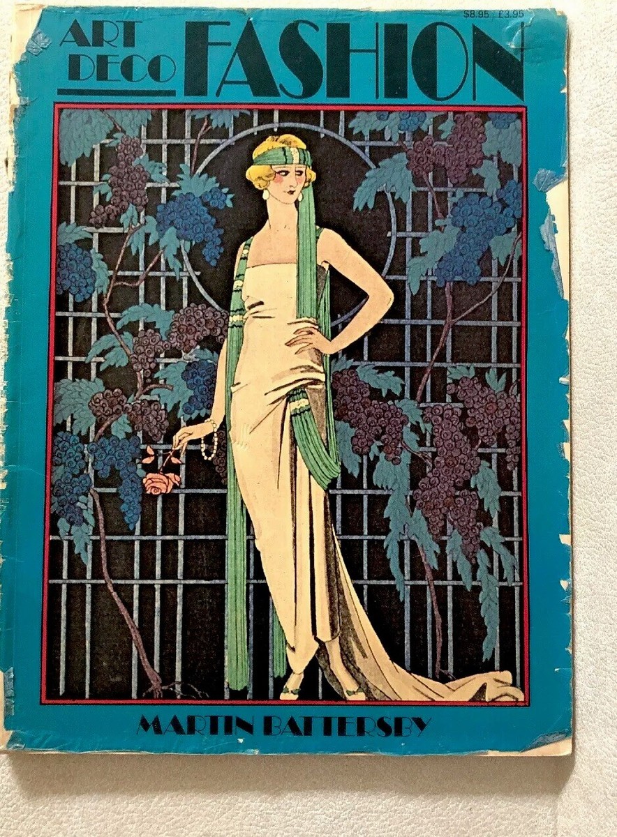 洋書 French Art Deco 1912 French Art Deco Fashion Design by George Barbier