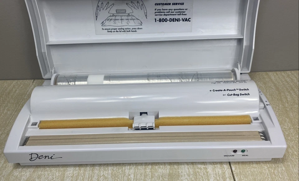 Deni Freshlock Turboseal модель 1635 со стартером рулоном и руководством пользователя - Изображение 4 из 4