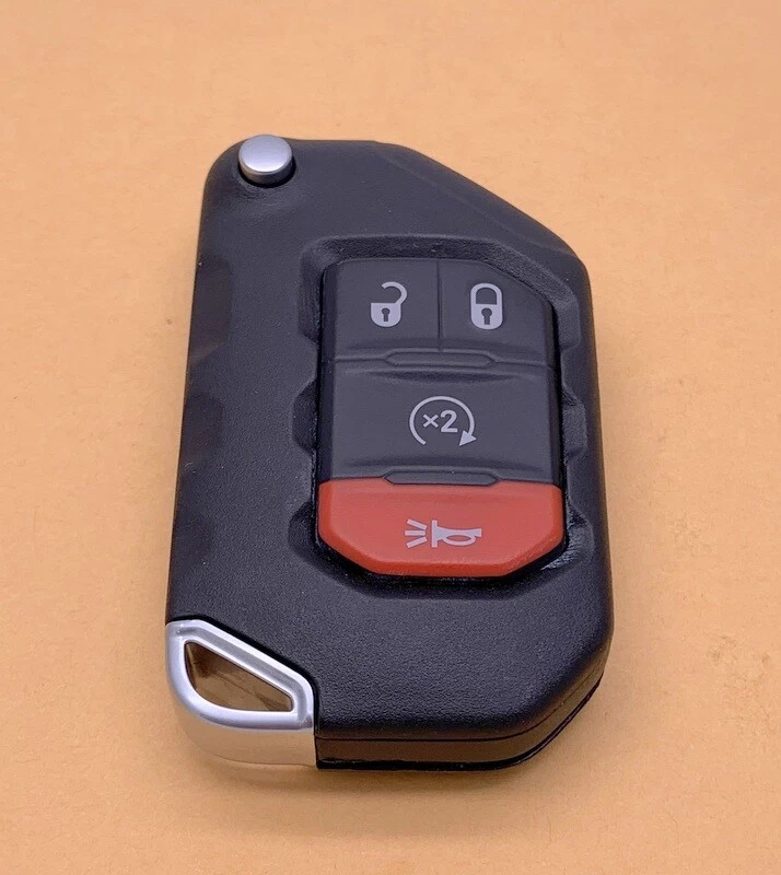 OEM 18-24 JEEP WRANGLER GLADIADOR LLAVE INTELIGENTE MANDO A DISTANCIA ABATIBLE OHT1130261 682944 Foto 3 de 4