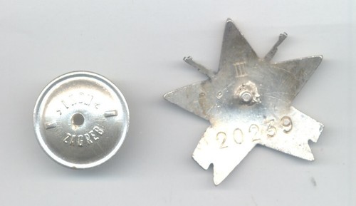 YUGOSLAVIA Order of the Partisan Star, 3rd class, 1943-1980, WW2 - Picture 2 of 2