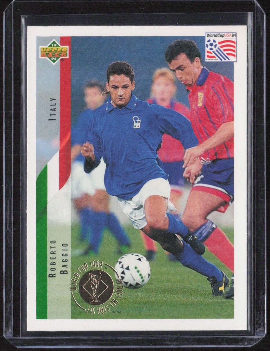 1994 Upper Deck World Cup Heroes and All-Stars #34 Roberto Baggio