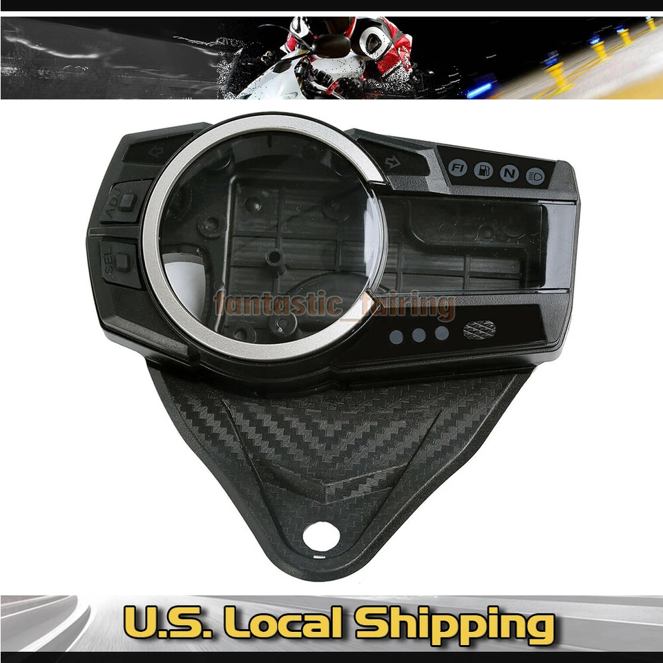 Speedometer Gauge Instrument Housing Case Cover For Suzuki GSXR600 750 2011-2019 - Imagem 2 de 4