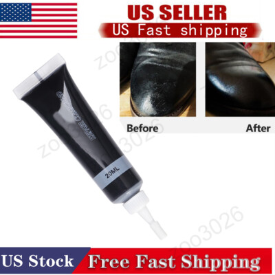 Advanced Leather Repair Filler Leather Repair Patch Black Fit Car Seat Sofa 20ml