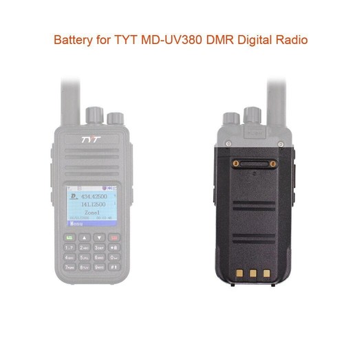 For TYT MD-380 MD-UV380 DMR Digital RadioOriginal 7.4V 2800mAh Li-ion Battery - Zdjęcie 5 z 5