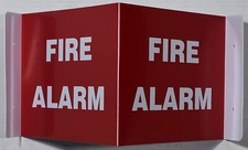FIRE Alarm Sign 3D Projection