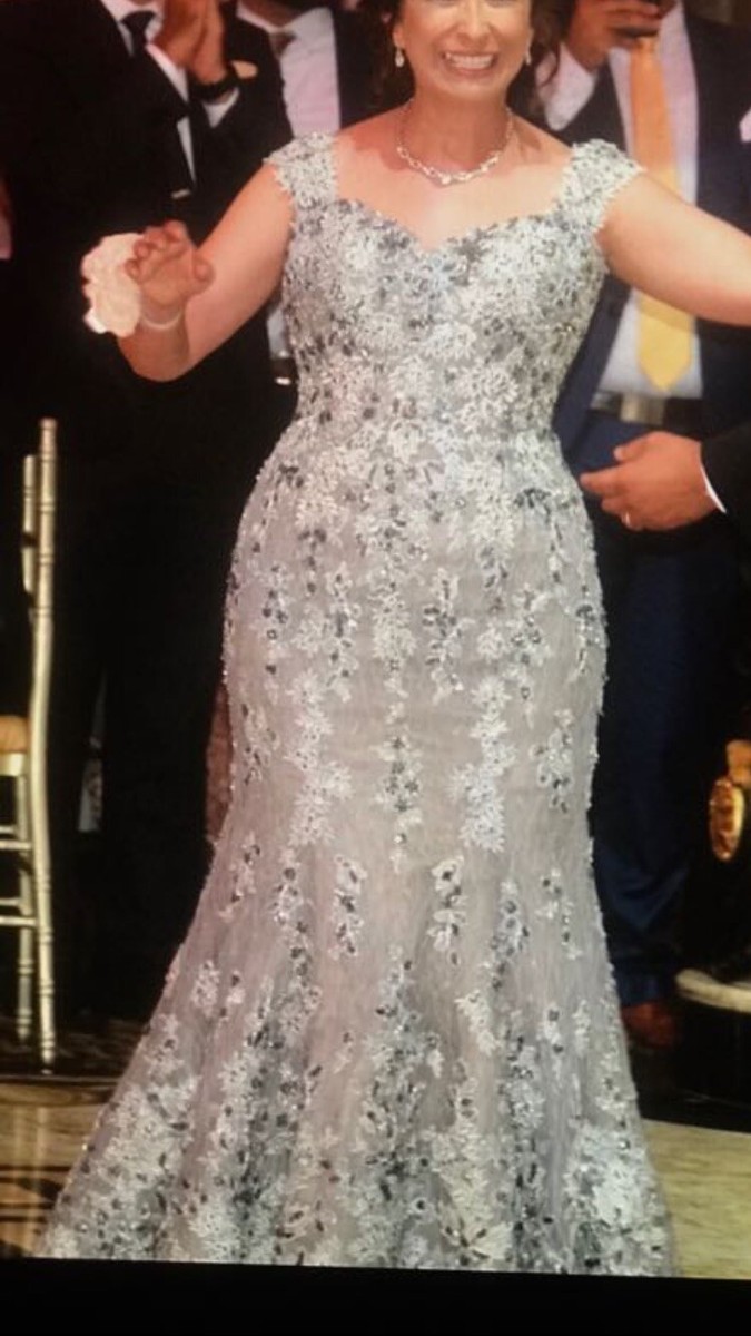 stephen yearick evening dresses Used Stephen Yearick Bejeweled Mermaid