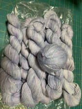 8 skeins  1 ball 100 ALPACA Yarn NEW WITHOUT TAGS Hand-Dyed SOFT