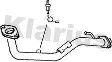 Klarius centre pipe fits Nissan micra 1.0-1.4 02-12 DN539P
